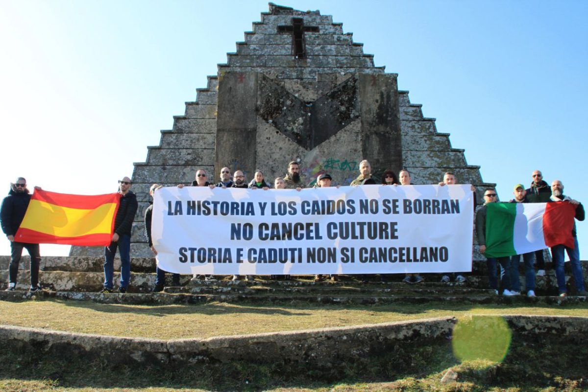 CasaPound In Spagna Per Difendere Il Monumento Ai Caduti Italiani ...