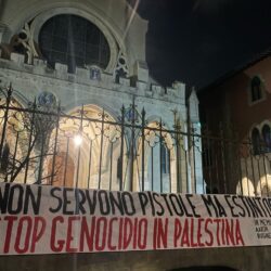 CasaPound, striscioni in tutta Italia in memoria del militare che si è immolato in USA contro massacro Gaza