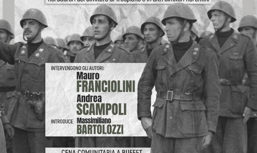 Presentazione del libro sul Sacrario dei Caduti della RSI a Firenze Presentazione del libro sul Sacrario dei Caduti della RSI a Firenze