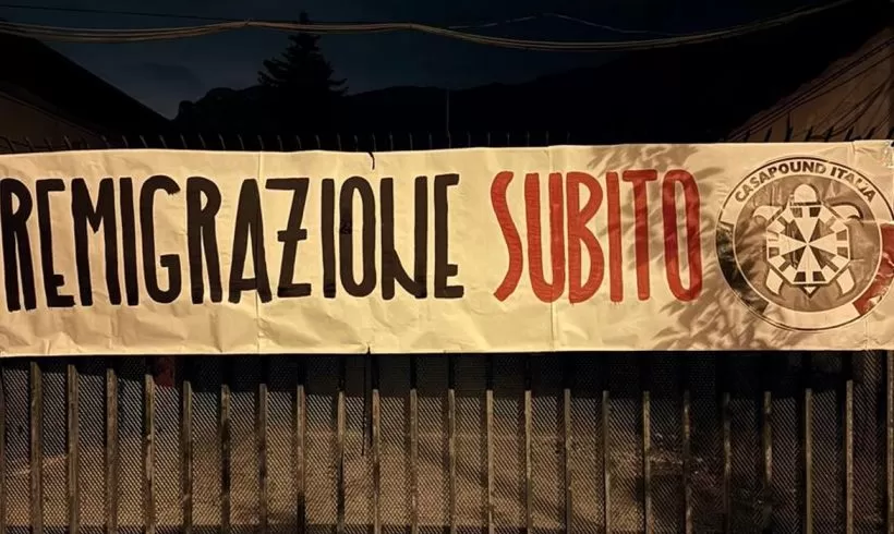 Trento, Blitz alla Residenza Fersina contro l’accoglienza Trento, Blitz alla Residenza Fersina contro l’accoglienza