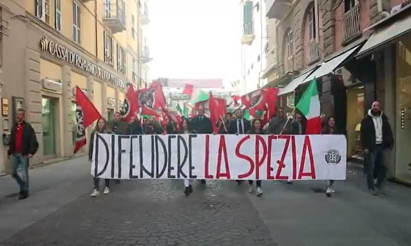 La Spezia: manifestazione preavvisata, non accetteremo provocazioni da Pd e centri sociali La Spezia: manifestazione preavvisata, non accetteremo provocazioni da Pd e centri sociali