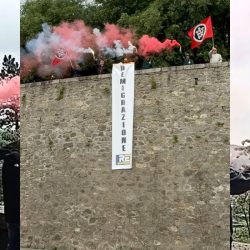Biella, “Remigrazione” all’Adunata degli Alpini 2025