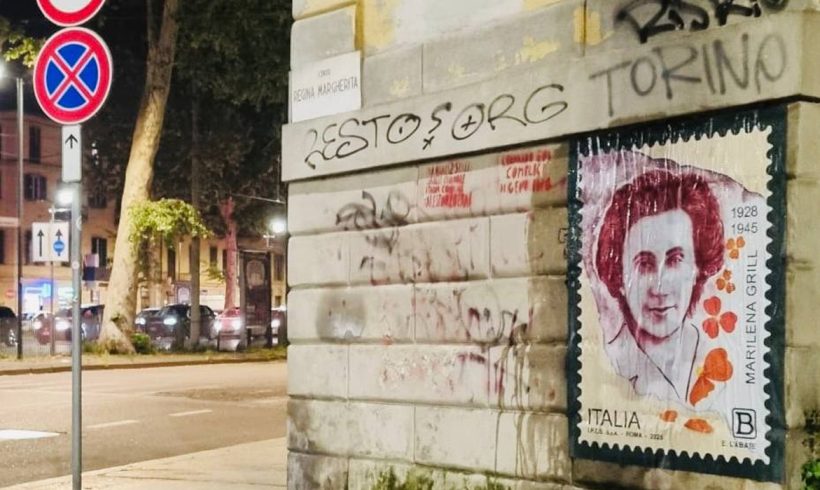 Torino ricorda Marilena Grill al Rondò della Forca Torino ricorda Marilena Grill al Rondò della Forca