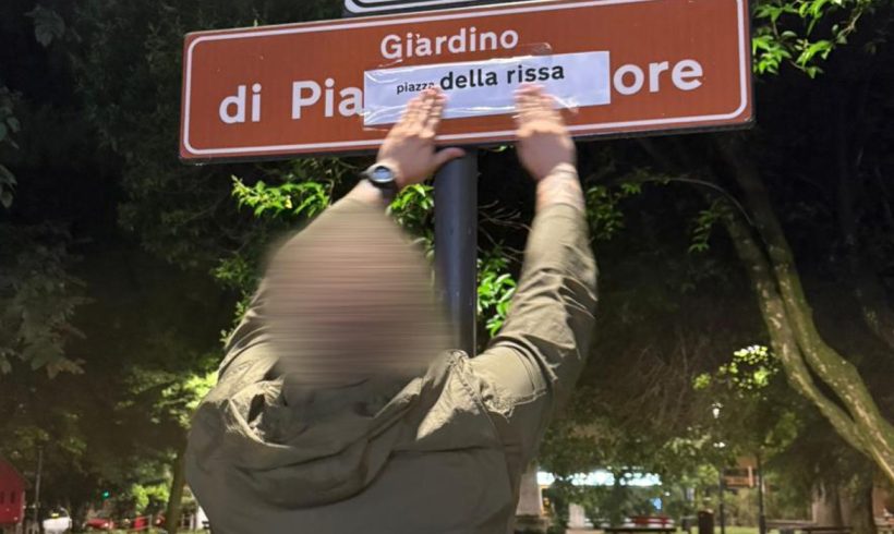 Trento: vie e piazze “rinominate” per denunciare il degrado urbano Trento: vie e piazze “rinominate” per denunciare il degrado urbano